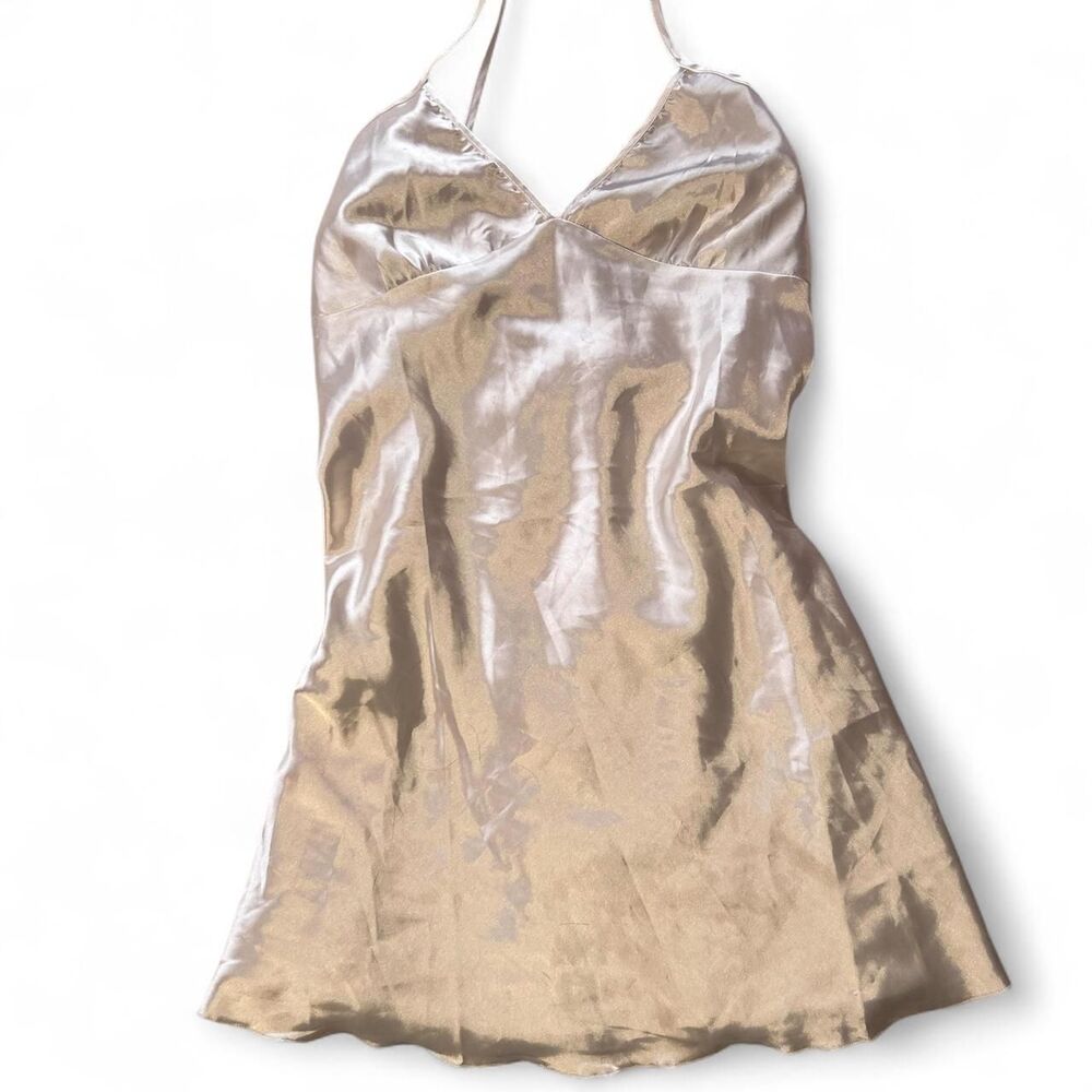 American-vintage Women's White and Pink Dress